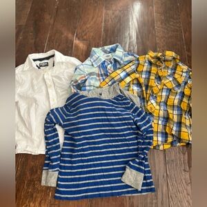 Bundle of 3T boys long sleeve shirts